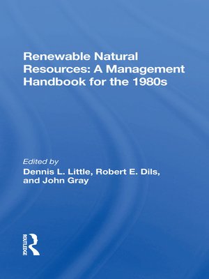 cover image of Renewable Natural Resources